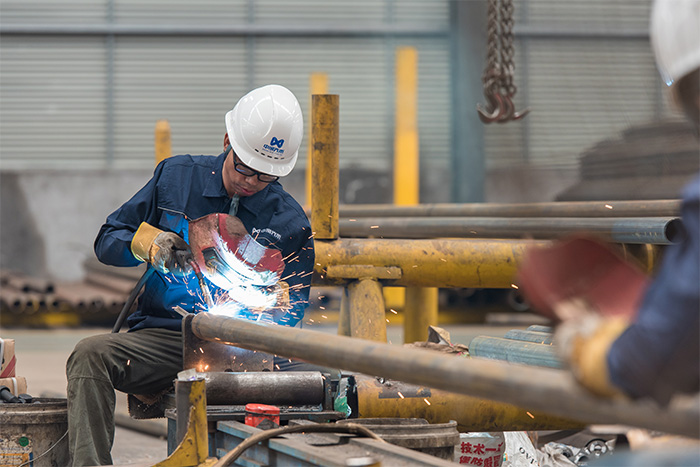 中山网架焊接车间